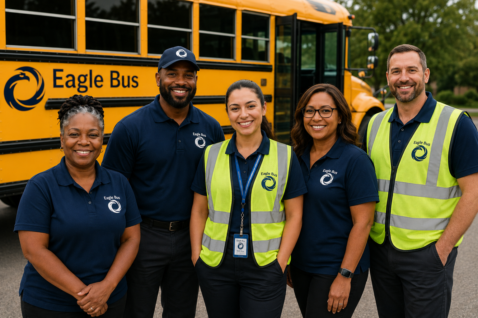 Eagle Bus careers team