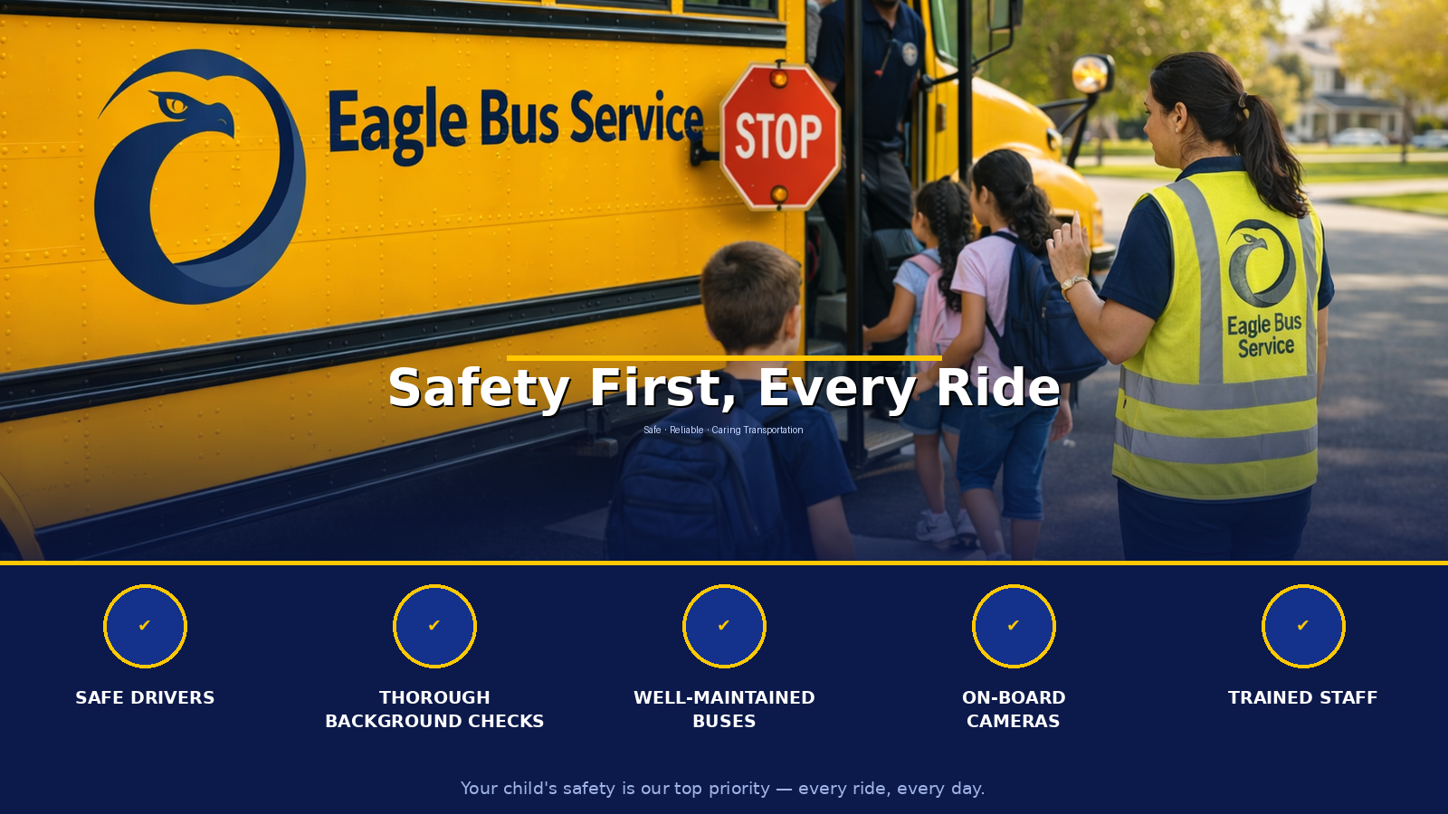 Eagle Bus safety practices